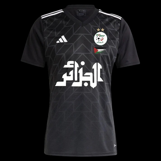 Maillot | Adidas Algérie/Palestine édition 2024-2025 Noir